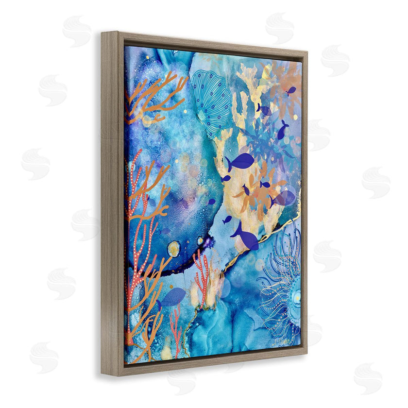Amy Tieman | Coral & Sea Life Collage
