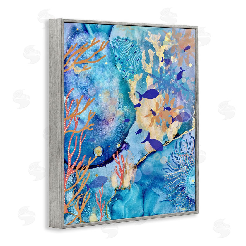 Amy Tieman | Coral & Sea Life Collage
