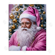 Tabz Jones | Traditional Santa in Pink
