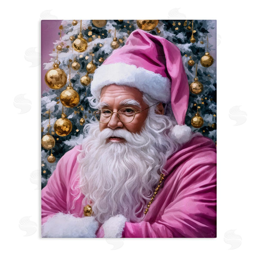 Tabz Jones | Traditional Santa in Pink