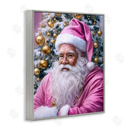 Tabz Jones | Traditional Santa in Pink