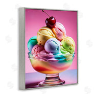 Tabz Jones | Rainbow Hued Sundae Dessert