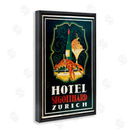 Marcus Jules | Vintage Hotel Zurich with Lobster