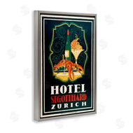 Marcus Jules | Vintage Hotel Zurich with Lobster