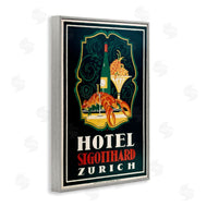 Marcus Jules | Vintage Hotel Zurich with Lobster