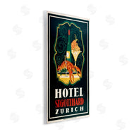 Marcus Jules | Vintage Hotel Zurich with Lobster