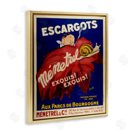 Marcus Jules | Vintage Escargots Advertisement