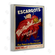 Marcus Jules | Vintage Escargots Advertisement