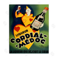 Marcus Jules | Retro Vintage Wine Advertisement