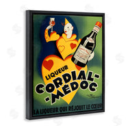 Marcus Jules | Retro Vintage Wine Advertisement
