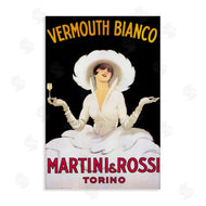 Marcus Jules | Vermouth Vintage Lady Advertisement