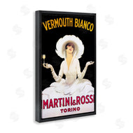 Marcus Jules | Vermouth Vintage Lady Advertisement