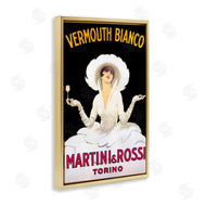 Marcus Jules | Vermouth Vintage Lady Advertisement