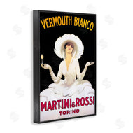Marcus Jules | Vermouth Vintage Lady Advertisement