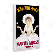 Marcus Jules | Vermouth Vintage Lady Advertisement