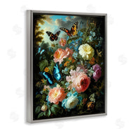 Tabz Jones | Blooming Roses & Monarch Butterflies