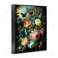 Tabz Jones | Blooming Roses & Monarch Butterflies