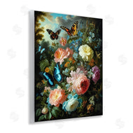 Tabz Jones | Blooming Roses & Monarch Butterflies