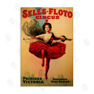 Marcus Jules | Sells-Floto Circus Vintage Poster