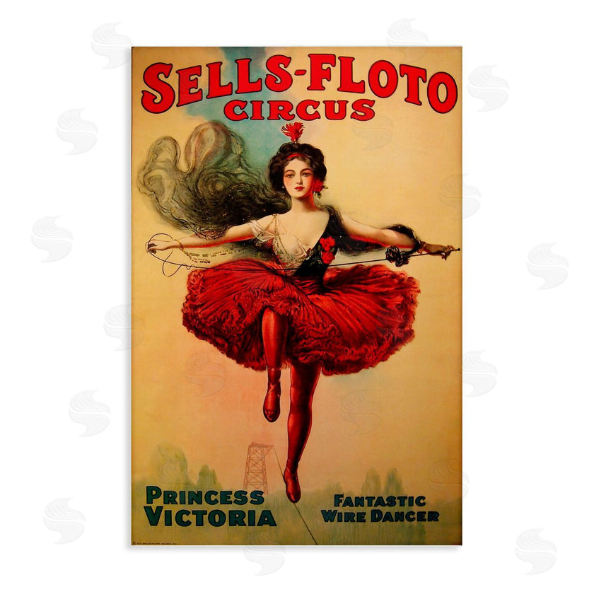 Marcus Jules | Sells-Floto Circus Vintage Poster