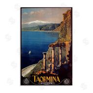 Marcus Jules | Tormina Italy Travel Poster