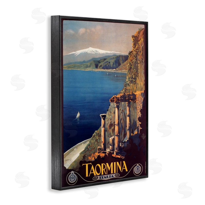 Marcus Jules | Tormina Italy Travel Poster