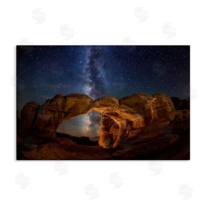 Royce Bair | Starry Sky Through Desert Arch