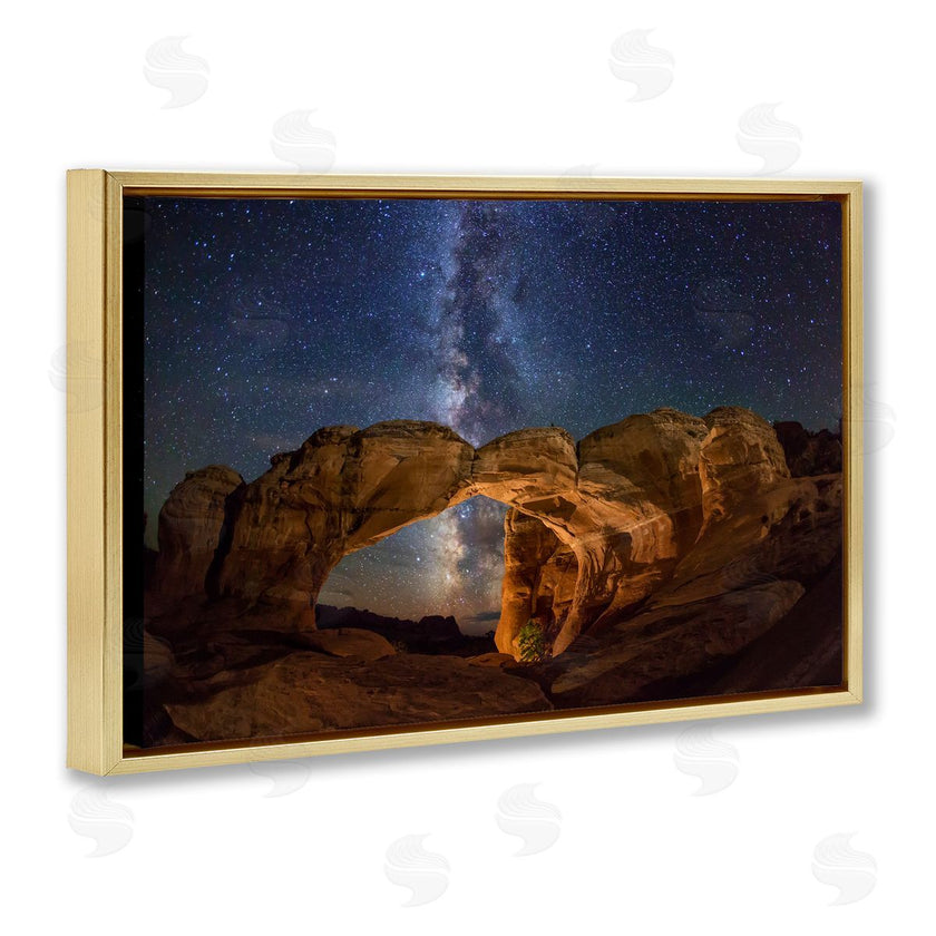 Royce Bair | Starry Sky Through Desert Arch