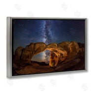Royce Bair | Starry Sky Through Desert Arch