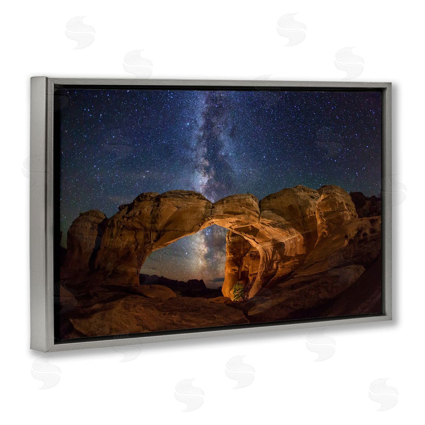 Royce Bair | Starry Sky Through Desert Arch