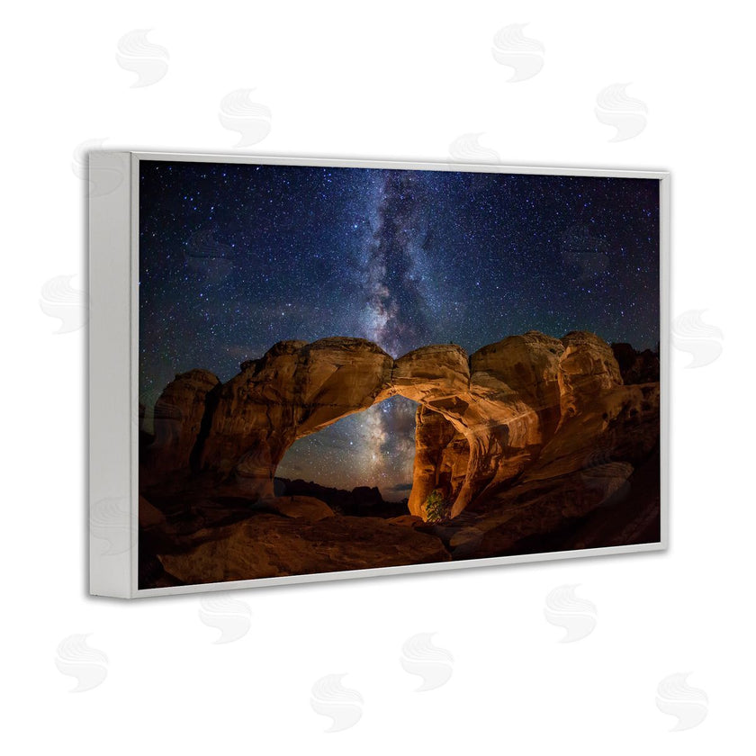 Royce Bair | Starry Sky Through Desert Arch