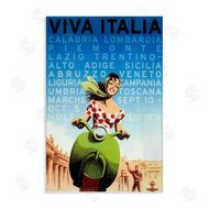 Marcus Jules | Vintage Italy Travel Ad