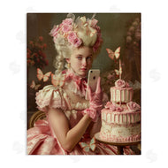 Michael McKinney | Vintage Lady with Cellphone