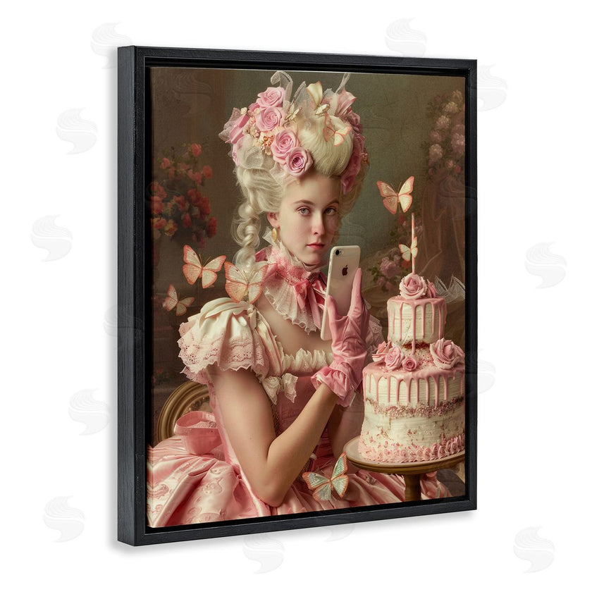 Michael McKinney | Vintage Lady with Cellphone