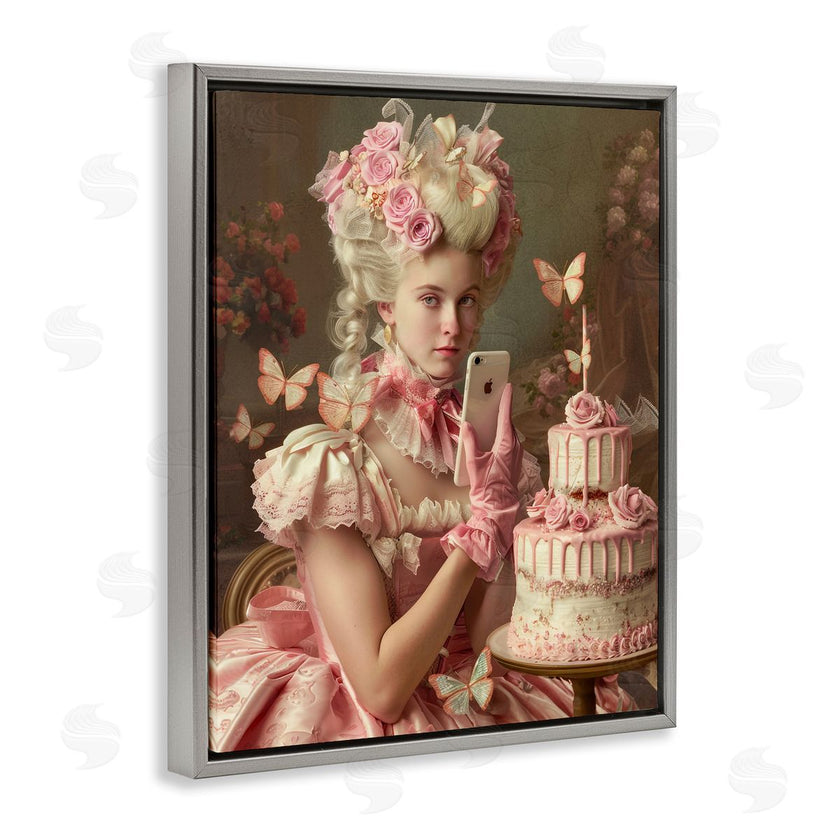 Michael McKinney | Vintage Lady with Cellphone