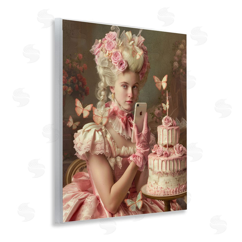 Michael McKinney | Vintage Lady with Cellphone