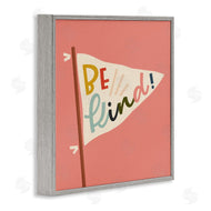 Sarah Hickman | Be Kind Phrase on Flag