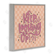 Sarah Hickman | Keep Looking Up on Checkered