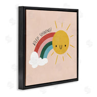 Sarah Hickman | Keep Shining Inspirational Rainbow