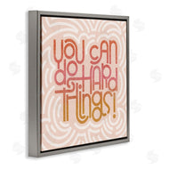 Sarah Hickman | Pastel You Can Do Hard Things