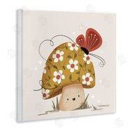 Sarah Hickman | Happy Mushroom & Butterfly