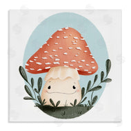 Sarah Hickman | Smiling Mushroom In Nature