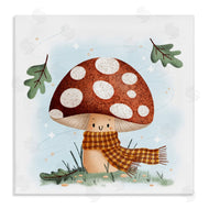 Sarah Hickman | Happy Mushroom in Scarf