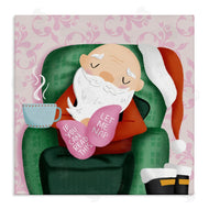 Sarah Hickman | Cozy Sleeping Santa Claus