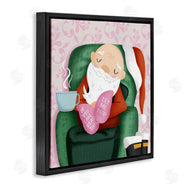 Sarah Hickman | Cozy Sleeping Santa Claus