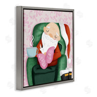 Sarah Hickman | Cozy Sleeping Santa Claus