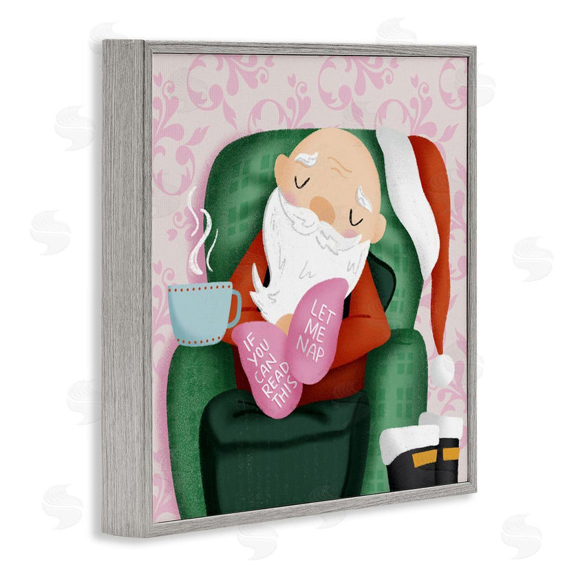 Sarah Hickman | Cozy Sleeping Santa Claus
