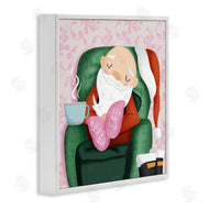 Sarah Hickman | Cozy Sleeping Santa Claus