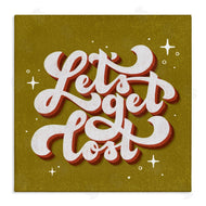 Sarah Hickman | Let's Get Lost Retro Lettering