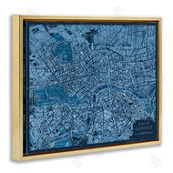 Phillipa Katz | Blue Detailed London Map